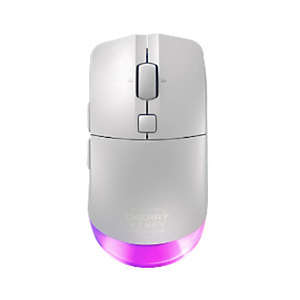 Cherry XTRFY M50 Wireless, mano derecha, Óptico, RF Wireless + Bluetooth + USB Type-C, 12000 DPI, Blanco JW-5000-0 Cherry XTRFY M50 Wireless, mano derecha, Óptico, RF Wireless + Bluetooth + USB Type-C, 12000 DPI, Blanco JW-5000-0