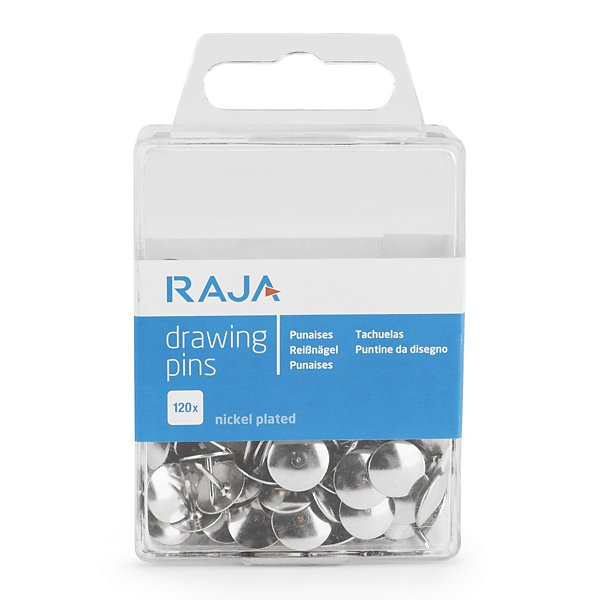 Chinchetas niqueladas RAJA® - 2