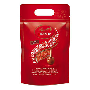 Chocolats au lait Lindor Lindt doypack 1 kg
