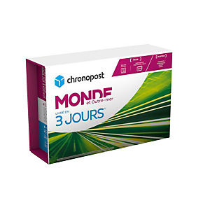 Chronopost Boîte Chrono Express Monde & Outre-Mer - 5 kg Chronopost Boîte Chrono Express Monde & Outre-Mer - 5 kg