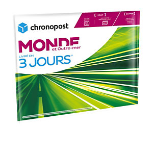 Chronopost Enveloppe Chrono Express Monde et Outre-Mer - 1 kg