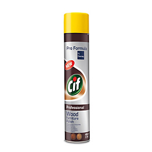 Cif Nettoyant bois Formula Pro, spray aérosol, 400 ml Cif Nettoyant bois Formula Pro, spray aérosol, 400 ml