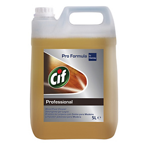 Cif Pro Formula Professional Limpiador jabonoso para madera, líquido ámbar, 5 l Cif Pro Formula Professional Limpiador jabonoso para madera, líquido ámbar, 5 l