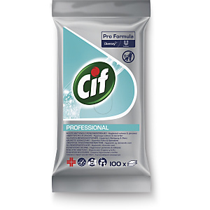 Cif Pro Formula Toallitas Multiuso, paquete de 100 Cif Pro Formula Toallitas Multiuso, paquete de 100