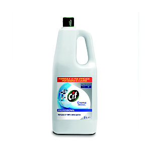Cif Professional Crema detergente multiuso Original, Flacone 2 litri