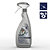 Cif Professional Limpiador spray para acero inoxidable y cristal, sin aroma, líquido azul, 750 ml - 3