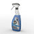 Cif Professional Limpiador spray para cristales y superficies, fragancia fresca, líquido azul, 750 ml - 1
