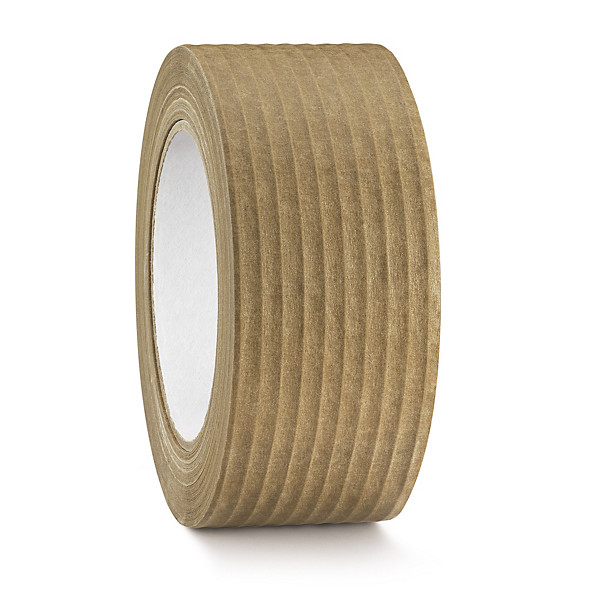 Cinta adhesiva de papel reforzada filamentos longitudinales 60g/m² - 1