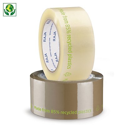 Cinta adhesiva poliéster 85% reciclado RAJA® - 1