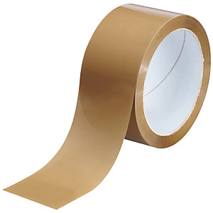 Cinta de embalaje fuerte, 50 mm x 100 m, PP, marrón Cinta de embalaje fuerte, 50 mm x 100 m, PP, marrón