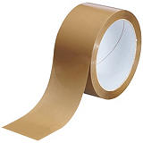 Cinta de embalaje fuerte, 50 mm x 132 m, PP, marrón Cinta de embalaje fuerte, 50 mm x 132 m, PP, marrón