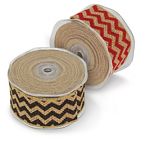 Cinta lazo estampado Zig Zag Cinta lazo estampado Zig Zag