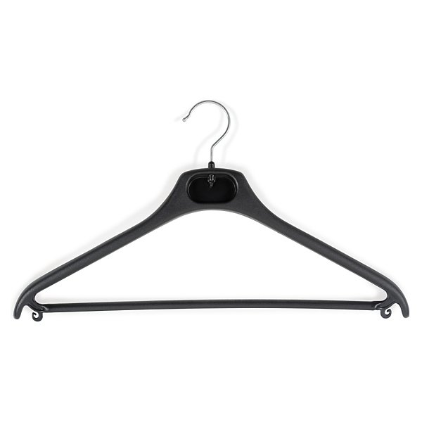 Cintres plastique noirs - 3