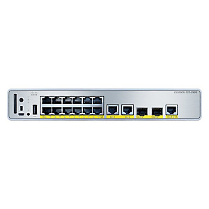 Cisco C9200CX-12T-2X2G-E, Géré, Gigabit Ethernet (10/100/1000), Connexion Ethernet, supportant l'alimentation via ce port (PoE), Grille de montage Cisco C9200CX-12T-2X2G-E, Géré, Gigabit Ethernet (10/100/1000), Connexion Ethernet, supportant l'alimentation via ce port (PoE), Grille de montage