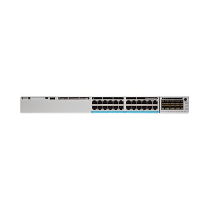 Cisco C9300L-24T-4G-E, Géré, L2/L3, Gigabit Ethernet (10/100/1000), Full duplex, Grille de montage - 1