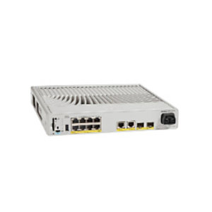 Cisco Catalyst 9000 Compact Switch 8 port PoE+ 240W HVDC Adv C9200CX-8P-2XGH-A