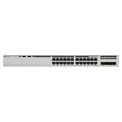 Cisco Catalyst 9200L, Géré, L3, Gigabit Ethernet (10/100/1000), Full duplex, Connexion Ethernet, supportant l'alimentation via ce port (PoE) C9200L-24 - 1