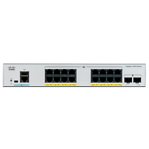 Cisco Catalyst C1000-16FP-2G-L, Géré, L2, Gigabit Ethernet (10/100/1000), Connexion Ethernet, supportant l'alimentation via ce port (PoE) Cisco Catalyst C1000-16FP-2G-L, Géré, L2, Gigabit Ethernet (10/100/1000), Connexion Ethernet, supportant l'alimentation via ce port (PoE)