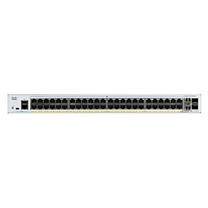 Cisco Catalyst C1000-48P-4G-L, Géré, L2, Gigabit Ethernet (10/100/1000), Full duplex, Connexion Ethernet, supportant l'alimentation via ce port (PoE)