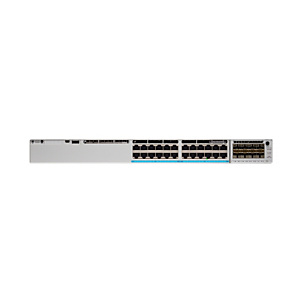 Cisco Catalyst C9300-24T-A, Géré, L2/L3, Gigabit Ethernet (10/100/1000), Connexion Ethernet, supportant l'alimentation via ce port (PoE), Grille de mo Cisco Catalyst C9300-24T-A, Géré, L2/L3, Gigabit Ethernet (10/100/1000), Connexion Ethernet, supportant l'alimentation via ce port (PoE), Grille de mo