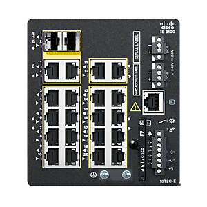 Cisco Catalyst IE3100, Géré, L2/L3, Gigabit Ethernet (10/100/1000), Grille de montage IE-3100-18T2C-E Cisco Catalyst IE3100, Géré, L2/L3, Gigabit Ethernet (10/100/1000), Grille de montage IE-3100-18T2C-E
