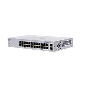 Cisco CBS110, Non-géré, L2, Gigabit Ethernet (10/100/1000), Full duplex, Grille de montage, 1U CBS110-24T-EU