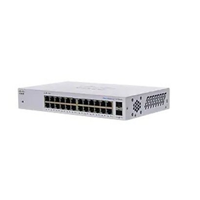 Cisco CBS110, Non-géré, L2, Gigabit Ethernet (10/100/1000), Full duplex, Grille de montage, 1U CBS110-24T-EU - 1