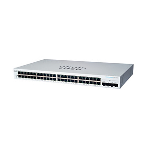 Cisco CBS220-48T-4X, Géré, L2, Gigabit Ethernet (10/100/1000), Grille de montage CBS220-48T-4XEU-RF Cisco CBS220-48T-4X, Géré, L2, Gigabit Ethernet (10/100/1000), Grille de montage CBS220-48T-4XEU-RF