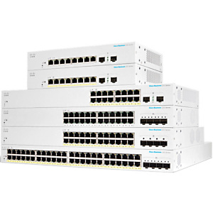 Cisco CBS220-8FP-E-2G-EU, Géré, L2, Gigabit Ethernet (10/100/1000), Connexion Ethernet, supportant l'alimentation via ce port (PoE), Grille de montage Cisco CBS220-8FP-E-2G-EU, Géré, L2, Gigabit Ethernet (10/100/1000), Connexion Ethernet, supportant l'alimentation via ce port (PoE), Grille de montage