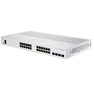 Cisco CBS250-24T-4G-EU, Géré, L2/L3, Gigabit Ethernet (10/100/1000), Grille de montage