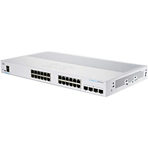 Cisco CBS250-24T-4GEU-RF, Géré, L3, Gigabit Ethernet (10/100/1000), Grille de montage, 1U Cisco CBS250-24T-4GEU-RF, Géré, L3, Gigabit Ethernet (10/100/1000), Grille de montage, 1U