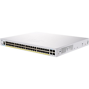 Cisco CBS250-48P-4G, Géré, L3, Gigabit Ethernet (10/100/1000), Connexion Ethernet, supportant l'alimentation via ce port (PoE), Grille de montage, 1U Cisco CBS250-48P-4G, Géré, L3, Gigabit Ethernet (10/100/1000), Connexion Ethernet, supportant l'alimentation via ce port (PoE), Grille de montage, 1U