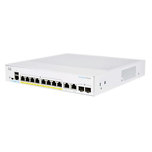 Cisco CBS250-8FP-E-2G-EU, Géré, L2/L3, Gigabit Ethernet (10/100/1000), Grille de montage