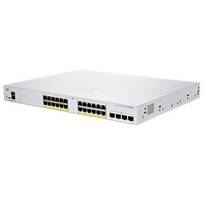 Cisco CBS350-24FP-4G-EU, Géré, L2/L3, Gigabit Ethernet (10/100/1000), Grille de montage