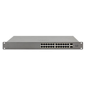 Cisco Meraki GS110, Géré, Gigabit Ethernet (10/100/1000), Grille de montage, 1U GS110-24-HW-EU