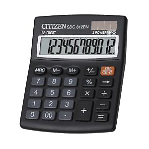 CITIZEN, Calcolatrici, Sdc812bii, Z200512 CITIZEN, Calcolatrici, Sdc812bii, Z200512