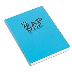 CLAIREFONTAINE Bloc 1/2 ZAP BOOK dos encollé grand côté A5 160 pages unies Couvertures papier assorties CLAIREFONTAINE Bloc 1/2 ZAP BOOK dos encollé grand côté A5 160 pages unies Couvertures papier assorties