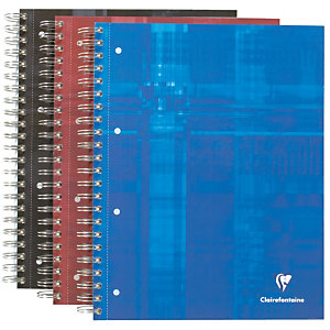 Clairefontaine Cahier  Bind'O Block - A4 maxi - Spirales - 90 g/m2 - Réglure : 5x5 - 22,5 x 29,7 cm