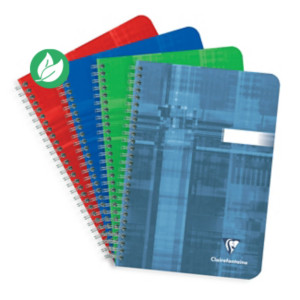 Clairefontaine Carnet à spirales A5 14,8 x 21 cm - 90g - Petits carreaux 5x5 - 180 pages Clairefontaine Carnet à spirales A5 14,8 x 21 cm - 90g - Petits carreaux 5x5 - 180 pages