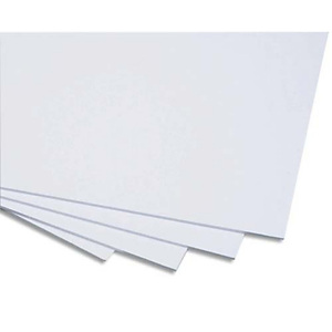 CLAIREFONTAINE Cartons Blancs et bristol carton contrecollé 1 face 50x65 cm médium 600g CLAIREFONTAINE Cartons Blancs et bristol carton contrecollé 1 face 50x65 cm médium 600g