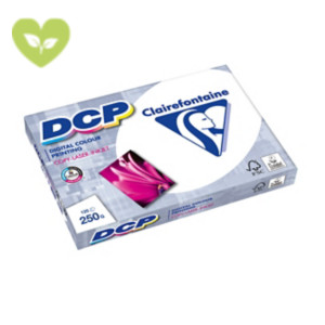 CLAIREFONTAINE DCP Carta per fotocopie e stampanti A3, 250 g/m², Bianco (risma da 125 fogli)