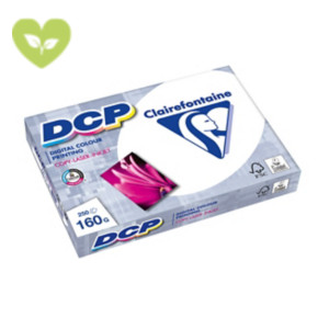 CLAIREFONTAINE DCP Carta per fotocopie e stampanti A4, 160 g/m², Bianco (risma da 250 fogli) CLAIREFONTAINE DCP Carta per fotocopie e stampanti A4, 160 g/m², Bianco (risma da 250 fogli)