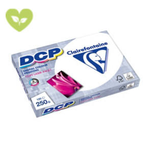 CLAIREFONTAINE DCP Carta per fotocopie e stampanti A4, 250 g/m², Bianco (risma da 125 fogli) CLAIREFONTAINE DCP Carta per fotocopie e stampanti A4, 250 g/m², Bianco (risma da 125 fogli)