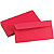 Clairefontaine Enveloppe Pollen 110 x 220 mm 120g sans fenêtre - autocollante bande protectrice - Rouge - Lot de 20 - 1