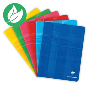 Clairefontaine Metric Cahier piqué 17 x 22 cm - petits carreaux 5x5 - 96 pages Clairefontaine Metric Cahier piqué 17 x 22 cm - petits carreaux 5x5 - 96 pages