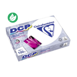 Clairefontaine Papier A4 blanc DCP Inkjet - 100 g - Ramette de 500 feuilles Clairefontaine Papier A4 blanc DCP Inkjet - 100 g - Ramette de 500 feuilles