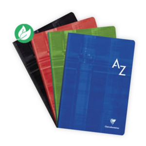 Clairefontaine Répertoire alphabétique broché 21 x 29,7 cm - 192 pages - 90g - Quadrillé 5x5 Clairefontaine Répertoire alphabétique broché 21 x 29,7 cm - 192 pages - 90g - Quadrillé 5x5