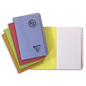 CLAIREFONTAINE Répertoire LINICOLOR reliure intégrale 100 pages 11x17 couverture polypro assortie CLAIREFONTAINE Répertoire LINICOLOR reliure intégrale 100 pages 11x17 couverture polypro assortie