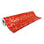 CLAIREFONTAINE Rouleau papier cadeau Arabesque Premium 80g. Dimensions 50 x 0,70m. Coloris Rouge motif or - 1