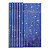 CLAIREFONTAINE Rouleau papier cadeau CIEL ETOILE 60g. Dimensions 1,5 x 0,70m. Coloris Bleu métal - 1